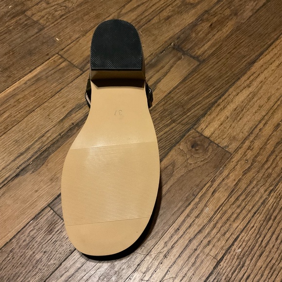 Fria 6.5-7 Two tone green low-heeled sandals - Picture 7 of 7